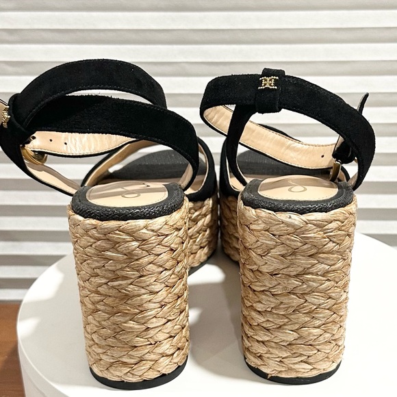 🌸SAM EDELMAN 🌸 April Platform Wedge Espadrille Sandal Size: 10 - Picture 9 of 12